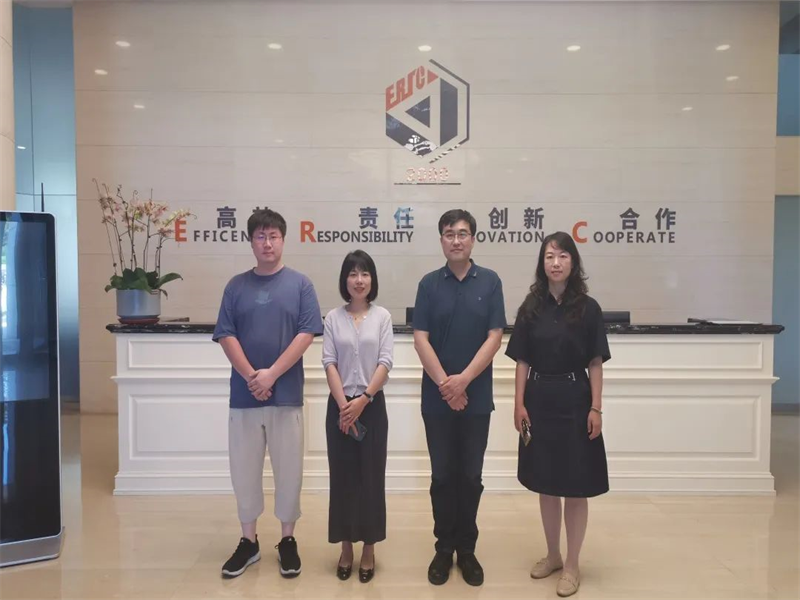 【访企拓岗在行动】英国威廉希尔公司赴爱瑞克(大连)安全技术集团有限公司开展访企拓岗促就业专项行动